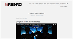 Desktop Screenshot of libretro.com
